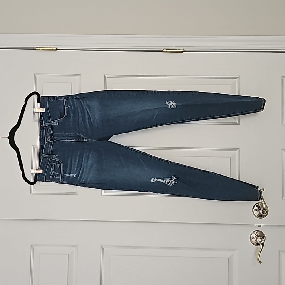 AG (Adriano Goldschmied) Denim Jeans in The Farrah Skinny Ankle, Size 29R